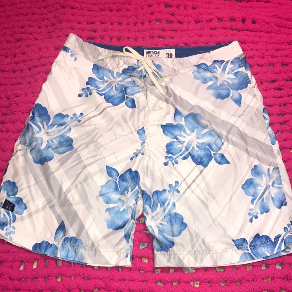 American Eagle swim trunks
